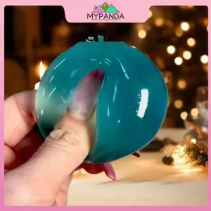 MYPANDA 1 Cái Đồ chơi cảm giác chống căng thẳng Đồ chơi Squishy mô phỏng mềm trong suốt màu xanh Maltose Đồ chơi đàn áp phục hồi chậm.