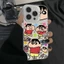 Ốp lưng iPhone Shin-chan cho17 16 15 14 13 12 11 Pro Pro Max 6 6S 7 8 Plus X XS XR XS Max SE 2020 2022 Ốp lưng TPU mềm