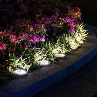 Đèn sân vườn năng lượng mặt trời Trang trí ngoài trời Đèn cảnh quan Trắng ấm áp Chống nước Bãi cỏ lối đi