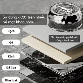 Móc Treo Tường Nhà Tắm Hút Chân Không Handobox Móc Dán Tường Treo Đồ Đa Năng Dính Tường Tiện Lợi