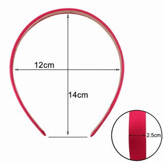 SAIA Wide HeadBand Màu Trơn Nữ Cô Gái Alice Hair Band