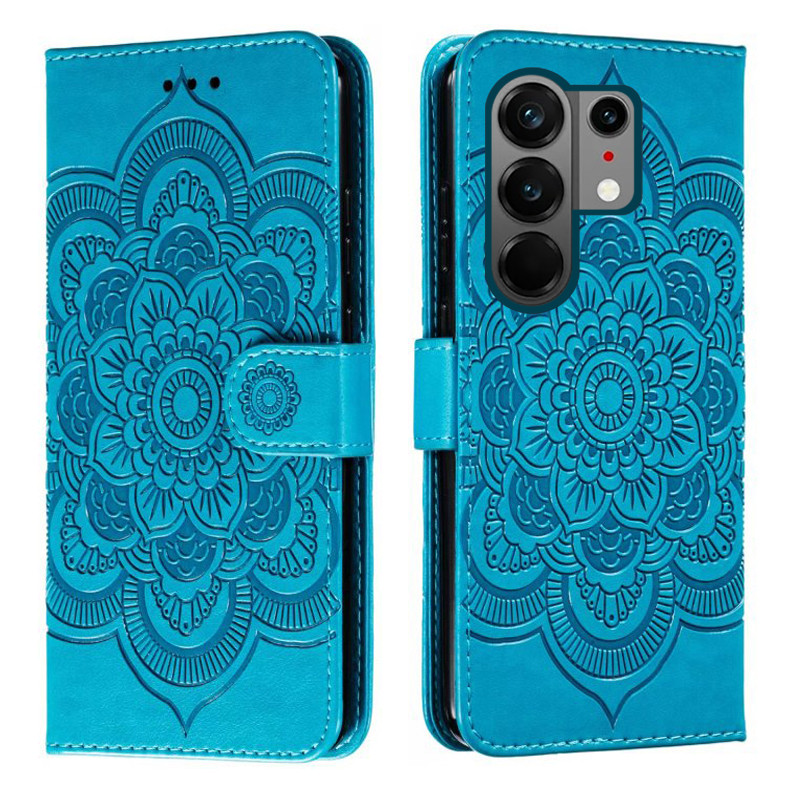 Ốp Điện Thoại Da Hoa Emboss Cho Tecno Camon 50 Pro Ultra 5G 4G CN7c CN5c CN5 Ví Lật Sách Bao Funda