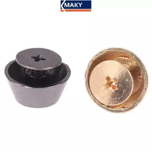 MAKY 10 Bộ Túi Kim Loại Chân Đáy Đinh Tán Cho DIY Da Đinh Tán Túi Bảo Vệ Mặc Đinh Tán Cho Túi Đáy Túi Thắt Lưng Phụ Kiện VN