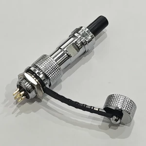 Ổ cắm hàng không GX12 Chống nước 2 lõi 3 lõi 4 lõi 5 lõi 6 lõi 7 lõi mở 12MM Đầu nối kim loại mạ vàng