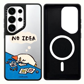 Từ Giải Trí Nằm Vịt Gương Cứng Phone Case For Dành Cho Samsung Galaxy S26 25 24 23 UItra S26 25 24 23 Plus Vỏ Bảo Vệ Chống Sốc