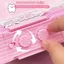 GETVOW Pencil, Khóa mật khẩu kép Hộp văn phòng phẩm bật lên tự động, Phim hoạt hình hai lớp lưu trữ Hộp bút chì Quà tặng