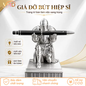 Hiệp Sĩ Cầm Bút Để Bàn Decor – Giá Đỡ Điện Thoại, Hộp Cắm Bút Sáng Tạo, Phụ Kiện Văn Phòng, Quà Tặng Độc Đáo