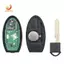 Chìa khóa xe điều khiển từ xa 2 nút Điều khiển từ xa thông minh 433 Thích hợp choNissan S180144102 Thích hợp cho Chip 4A tần số433