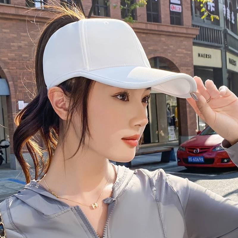 PNPIA- Mũ bóng chày đuôi ngựa cao dành cho nữ Mùa hè Qui-Drying Chống nắng Chống tia cực tím Dubill Cap Mũ đi biển