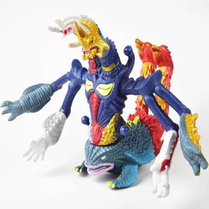 Phong cách mới Chimera King Ultimate Fit Monster Jika Kích thước lớn Cao su mềm Super 8 Brothers Mô hình búp bê Đồ chơi quái vật