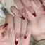 Mắt Mèo Pháp Làm Móng Tay Kim Cương Chấm Bi Tay Sang Trọng Quyến Rũ Hương Thơm Trắng Có Thể Tháo Rời Miếng Dán