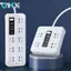 GHX Universal Power Strip Soet EU US AU Plug With USB Type-c PD Surge Protector Power Cord Extension Soets VN