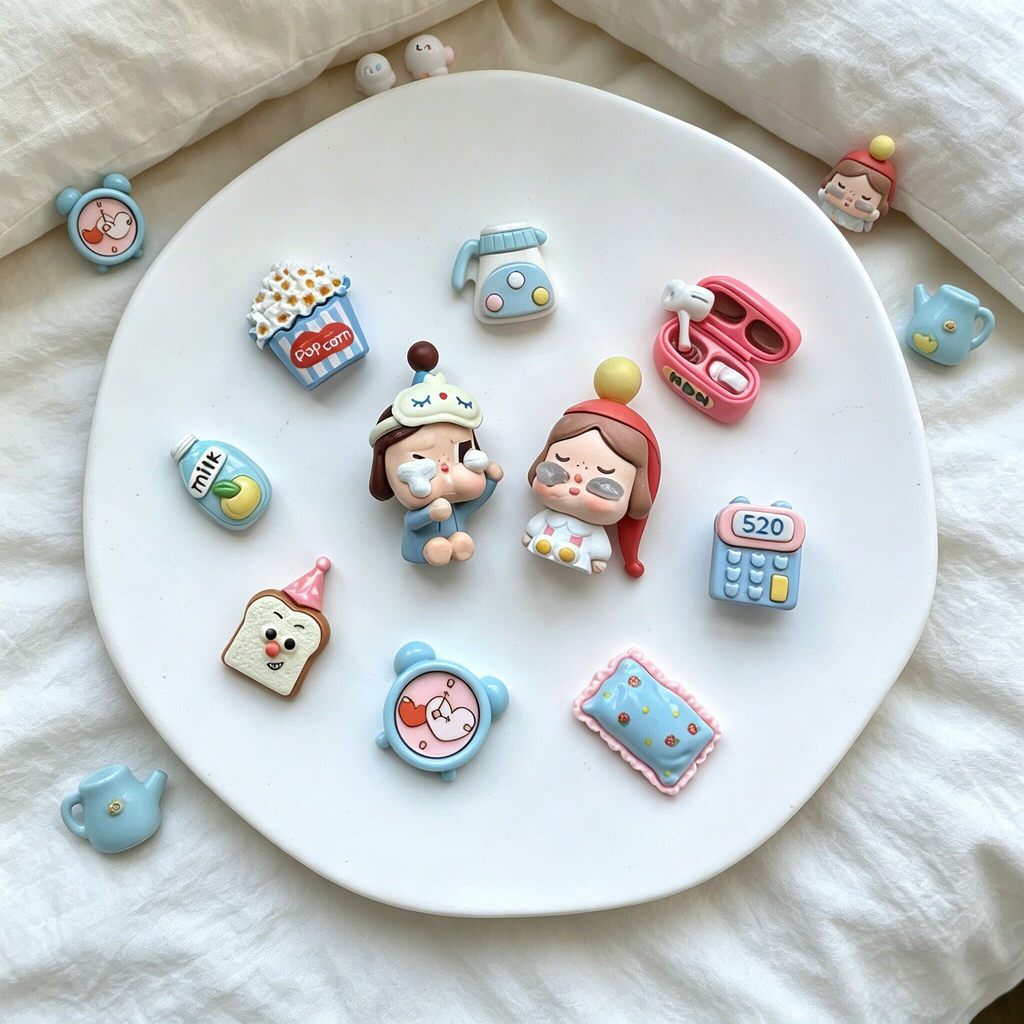 Phụ Kiện Khóa Giày Pop Mart DIY 3D Dễ Thương Có Thể Tháo Rời, Phụ Kiện Lỗ Giày Zhibixing