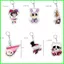 HT3 THE AMAZING KỸ THUẬT SỐ CIRCUS Hoạt hình anime acrylic xe móc khóa túi mặt dây chuyền cá tính sáng tạo TH3