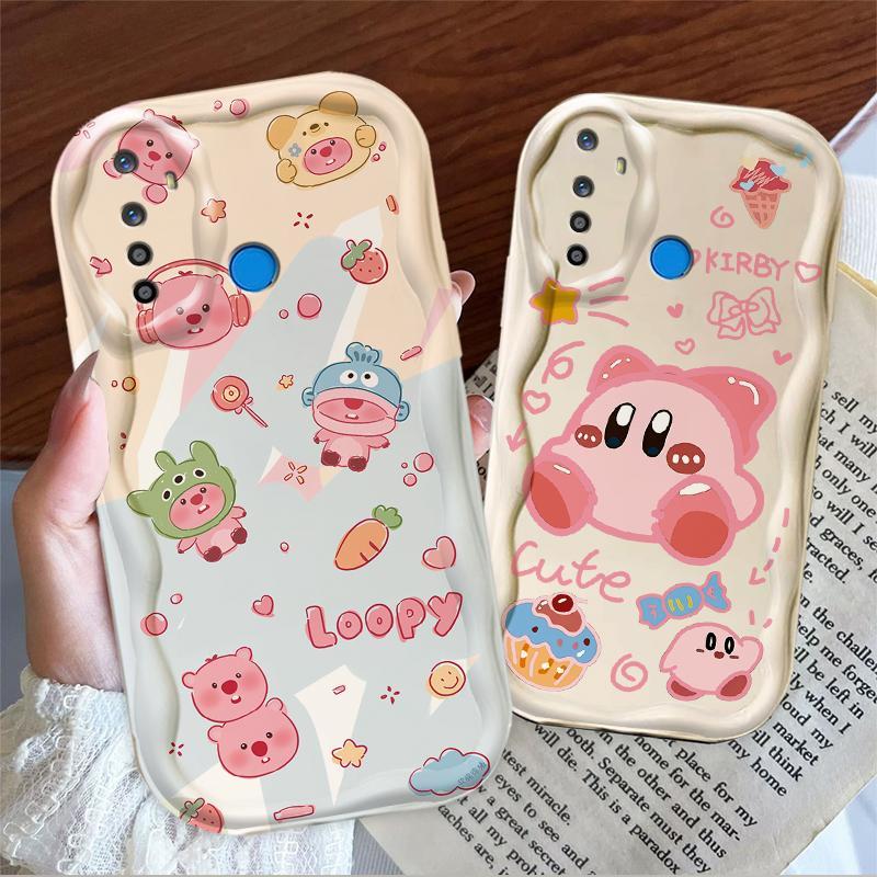 Thích hợp cho Realme 5 5i 5S 6i 3D TPU mềm Loopy Kirby Vỏ điện thoại chống sốc