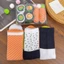 Bộ 3 Đôi / Hộp Tất Sushi - Thoải Mái, Thoáng Khí, Co Giãn - Dành Cho Nam Nữ Mặc Hàng Ngày - Vớ Thực Phẩm Mô Phỏng - Tất Ống Giữa Họa Tiết Ngộ nghĩnh / Giao Hàng Miễn Phí