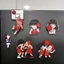 Nam châm tủ lạnh xoay Slam Dunk Hanamichi & Rukawa, Trang trí bóng rổ Chibi