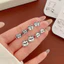 Hoạt Hình Dễ Thương Bông Tai Nhỏ Bộ Kết Hợp Bạc Đơn Giản Nhỏ Mini Một Tuần Bông Tai Sinh Viên Bông Tai Bông Tai Bông Tai Bông Tai