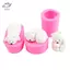 HFTOY 1 Khuôn Nến Silicon Gấu Mini 3D Polar Bear Nến Khuôn Trang Trí Bánh DIY Handmade Fondant Đất Sét Chocolate Khuôn ~