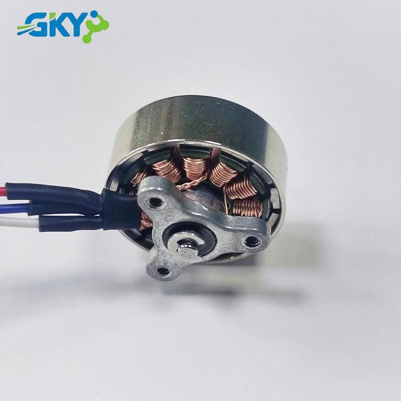 GKY 1S-2S 3.7V 7.4V 15000KV Động cơ không chổi than 3 pha nhỏ 14mm Động cơ tốc độ cao Trục 1,5mm cho RC GKY