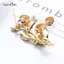 AqToCna Dâu Thổ Cẩm Pin Đỏ Thiết Kế Cây Trang Sức Dễ Thương Phong Cách Mùa Hè AqToCna