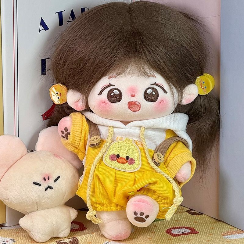 20cm Quần Áo Cho Bé Hợp Thời Trang Vịt Vàng Áo Phù Hợp Với Cơ Thể Thường Béo Cơ Thể Búp Bê Trang Phục Quần Áo Không Có Thuộc Tính