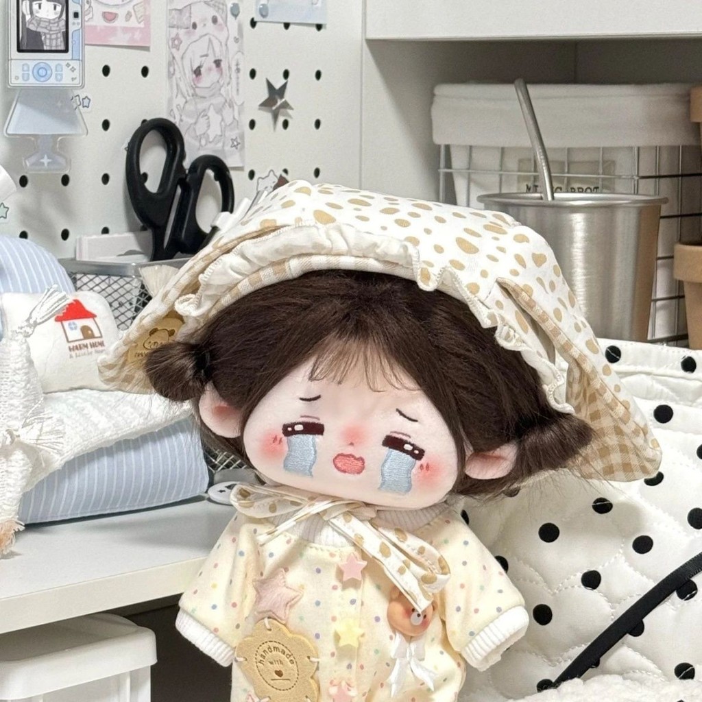 20cm Cotton Búp Bê Romper Gấu Dễ Thương Trang Phục Bộ Đồ Ngủ Bộ Không Thuộc Tính Sang Trọng Búp Bê Búp Bê Quần Áo