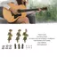 Toyuvn Máy Đầu Chỉnh Dây Đàn Guitar Chỉnh Chốt Thay Đổi Dễ Dàng 6 Chiếc Khả Năng Tương Thích Tuyệt Vời Cho Điện