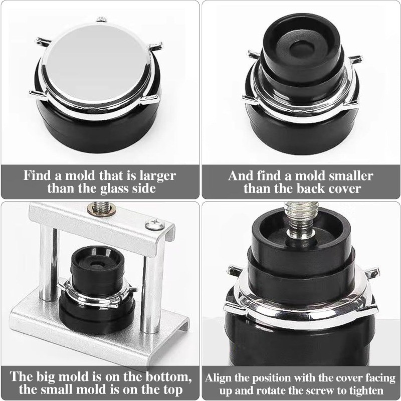 16 Chiếc Đồng Hồ Báo Chí Bộ Dụng Cụ Đồng Hồ Mặt Sau Cho CASE Đóng Dụng Cụ & Lắp Chết Đồng Hồ Sửa Chữa Dụng Cụ Chết Bộ Dụng Cụ Cho Đồng Hồ Chuyên Nghiệp