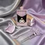Kuromi Bean Thìa Đậu Bút Tiết Kiệm Nhân Công Dụng Cụ Phụ Trợ Handmade diy Mịn Không Dính Bộ Dễ Thương 5.5