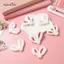 AqToCna 10 Cái / lốc DIY Handmade Sang Trọng Thêu Tai Đệm Miếng Dán Táo Cho Quần Áo Đồ May DIY Trang Trí Tóc AqToCna