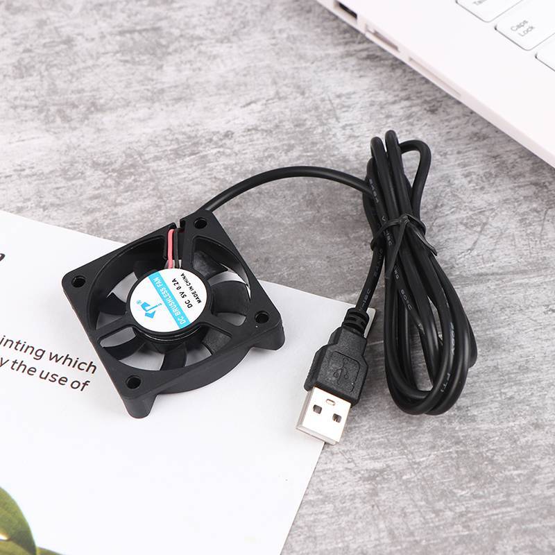 GKY DC5010 Quạt Im Lặng 5V USB Máy Tạo Độ Ẩm Kết Nối Làm Mát Tản Nhiệt Xả CPU Quạt Làm Mát GKY