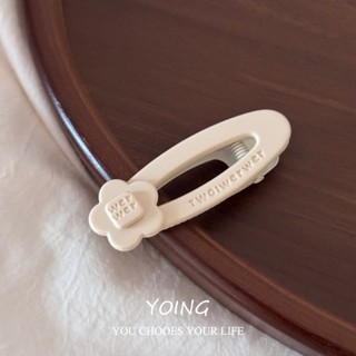 Yoing/Wer Kẹp Tóc Acetate Hình Nơ Hoa Dễ Thương, Kẹp Mỏ Vịt, Phụ Kiện Tóc Nữ