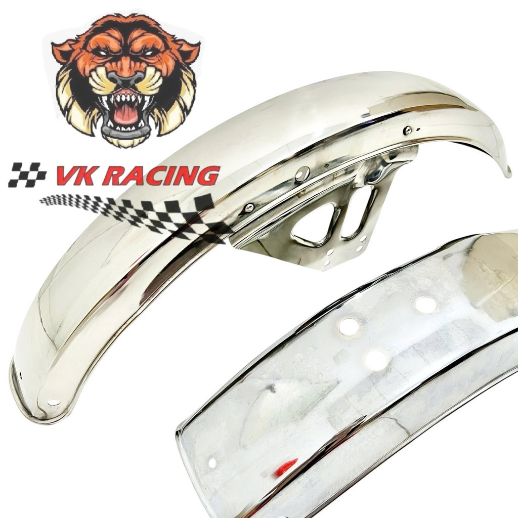 Bộ dè trước dè sau inox xe win 100