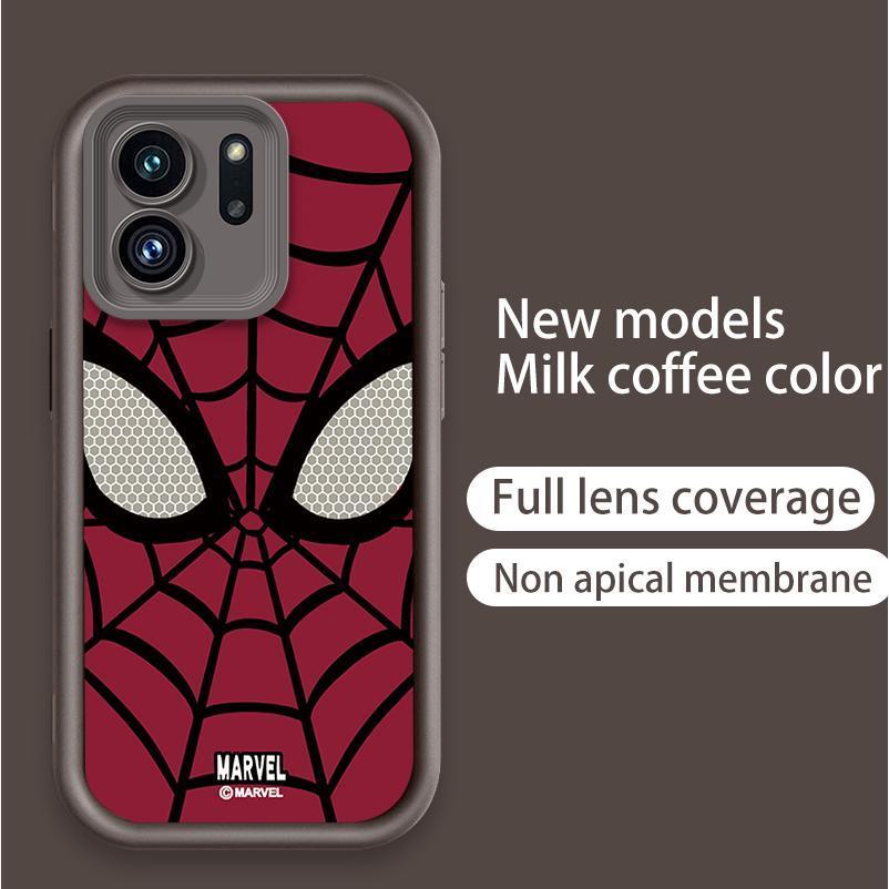 Ốp Lưng Cho OPPO A5X A6 A6X 4G 5G Phim Hoạt Hình Silicon Mềm Đáng Yêu Ốp lưng TPU Spider Man web Angel Eye Ốp Lưng Chống Sốc