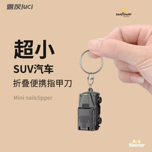 Kẹp móng tay ô tô di động có thể gập lại Gói lật đơn