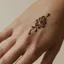 Thực Vật Nguyên Chất Kem Henna Lâu Dài Chống Thấm Nước Nâu Ấn Độ Vẽ Tay Hình Xăm Unisex Body Tranh Henna Kem