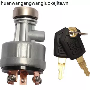 Thích hợp cho phụ kiện máy xúc Carter 200 / 312B / 307C / 320B / C / D Khóa cửa điện Khởi động công tắc đánh lửa