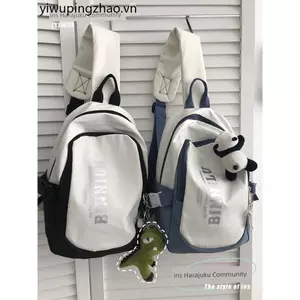 Hàn Quốc Dung Tích Lớn Dụng Cụ Phong Cách Ngực Nam Nhật Bản Thể Thao Đi Xe Đạp Hợp Thời Trang Túi Messenger Nữ Sinh Viên