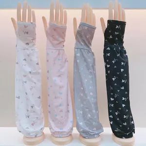 Kem Chống Nắng Mùa Hè Nữ Băng Tay Đi Ngoài Trời Thoáng Khí Chống Nắng Rộng Thoải Mái Chống Tia Cực Tím Thoáng Khí Ice Silk Tay
