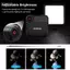 Guansfs Đèn video LED mini W49S 5600K Có thể điều chỉnh độ sáng 5W Pin sạc tích hợp 3 đế gắn giày lạnh
