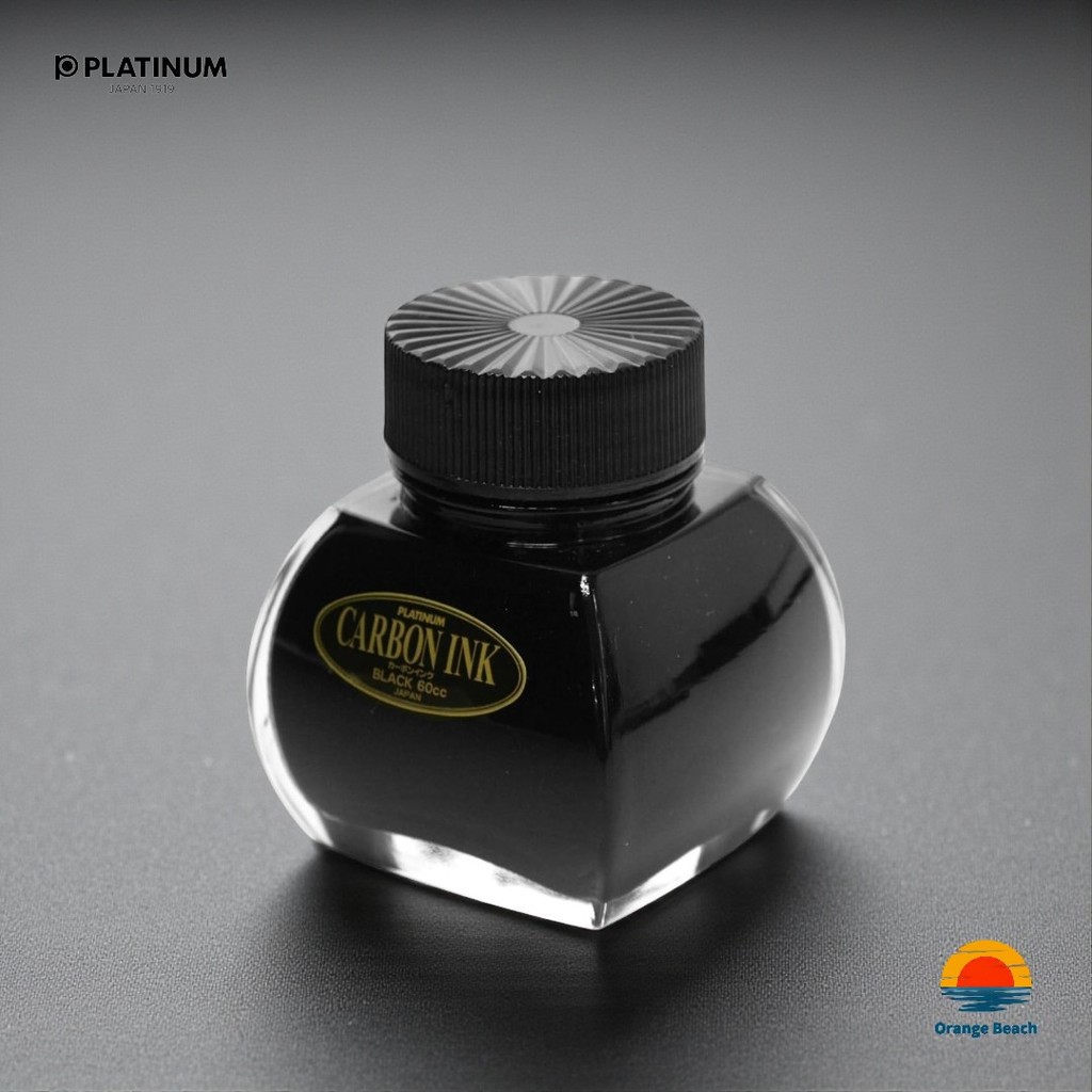 Platinum Carbon Ink INKC-1500/60ml Muc Den/Pigment Khong Tham Nuoc/Khong Phai Mau/Nhat Ban