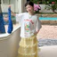 Bé Gái Thú Cưng Bé Gái Pettiskirt Mùa Hè Phong Cách Mới Trẻ Em Váy Gạc Ren Ngọt Ngào