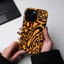 F1 Orange Track Thích hợp cho iPhone 17Promax 16Pro 15 11 12 13 14 xs XR 17Air Ốp cứng hai lớp chống sốc 2X3U