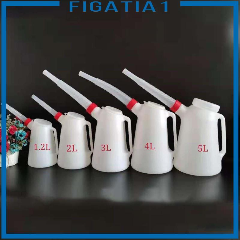 Bình đo dầu có vòi nhựa linh hoạt đổ cho nhà để xe ô tô 1.2L