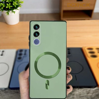 Ốp Điện Thoại Nhiều Màu Sắc Sang Trọng Cho Vivo V70 FE V60 V50E Lite 4G 5G Chống Sốc Chống Trầy Xước Lỗ Chính Xác Vỏ Cứng A014
