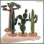 Mô Phỏng Cây Xương Rồng Xanh Baobab Bush Mô Hình DIY Cảnh Đạo Cụ Cho Trẻ Em Đồ Chơi Nhận Thức Nhỏ Hoa Xương Rồng