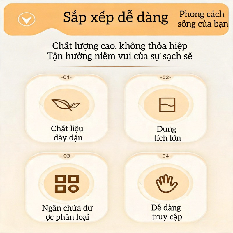 Kệ Đựng Đồ Đa Năng Nhiều Tầng Có Ngăn Kéo – Tối Giản, Dung Tích Lớn, Sắp Xếp Bàn Học & Đồ Chơi Phòng Trẻ Gọn Gàng