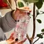MAKY 500ml Nơ Nhựa Cốc Nước Mason Jar Hình Chai Nước Có Nắp Và Ống Hút Cho Cà Phê Đá Nước Uống Cốc Quà Tặng VN