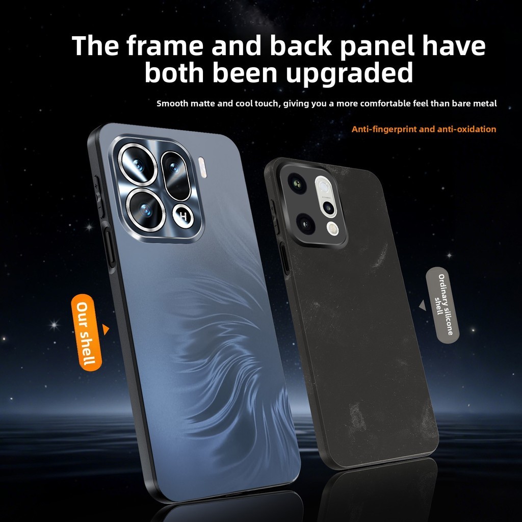 Ốp Lưng Mim Cho OPPO Find X9 Pro FindX9 Vỏ 3D laser Nàng Tiên Cá Họa Tiết Ốp Lưng Điện Thoại Chống Sốc Vỏ Cứng